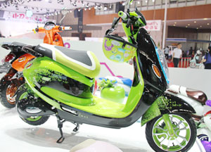 大款電動自行車（綠色）