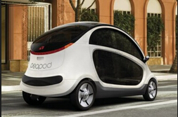 綠色時代 克萊斯勒Peapod全電動汽車
