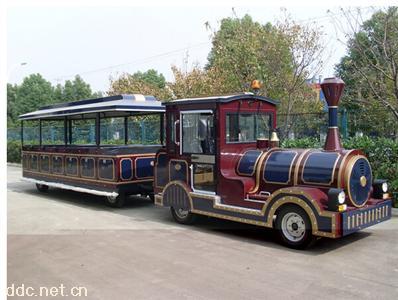 朗旭多人座无轨景区电动观光小火车