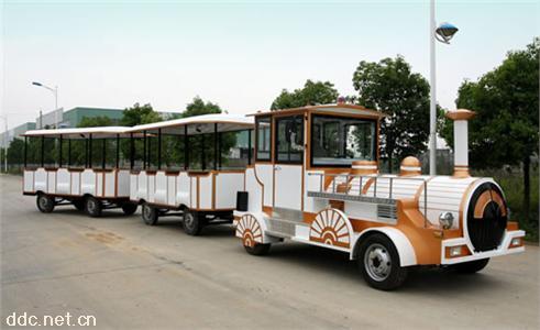 朗旭多人座无轨景区电动观光小火车
