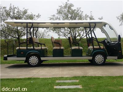 雄韜15座交流油電混合觀光車