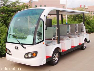 景區(qū)主題公園用電動(dòng)11座觀光車雄韜