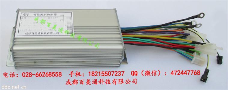 12管电动车智能无刷电机控制器-百美通