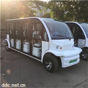 23座全封闭电动观光车