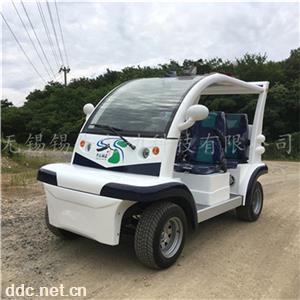 4座全封闭电动巡逻车