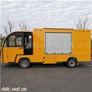 定制不锈钢电动送餐车