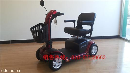美國進口普拉德騎士四輪老年電動輪椅代步車