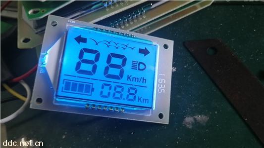 两轮电动车4432液晶屏模组仪表