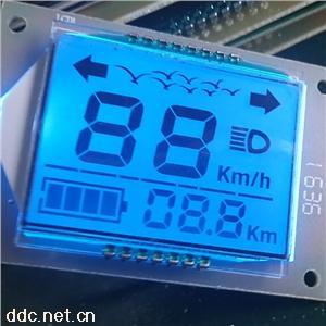 两轮电动车4432液晶屏模组仪表