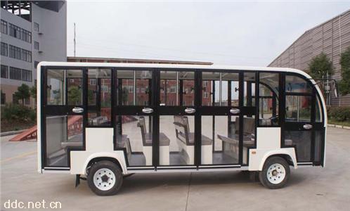 佰特23座电动封闭观光车