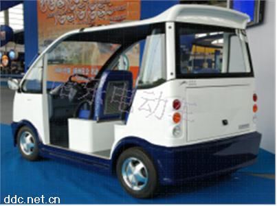 诺乐工业园区敞开式四座电动巡逻车