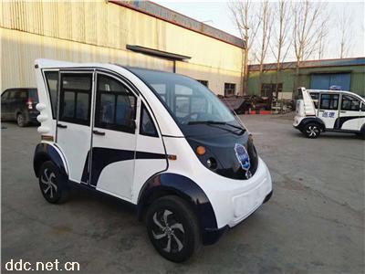 4座封闭电动巡逻车