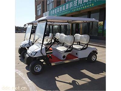 傲森电动正两排4人座高尔夫球车