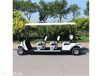 傲森正三排6座电动四轮高尔夫球车