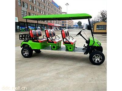 傲森正三排6座带斗电动高尔夫球车