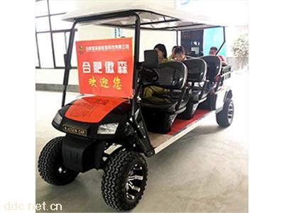 傲森6人座电动景区观光车带斗