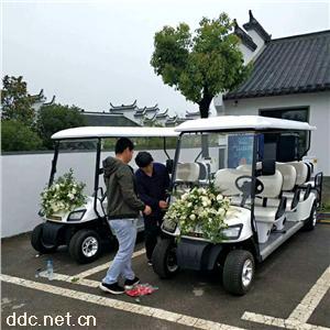 傲森品牌直销白色8座电动高尔夫球车