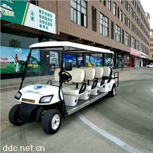 傲森白色10座电动高尔夫车