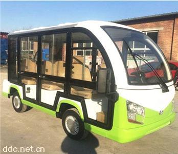 傲森封闭式8座电动观光车