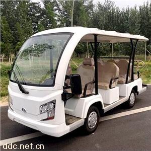 傲森敞篷式11座四轮景区电动观光车