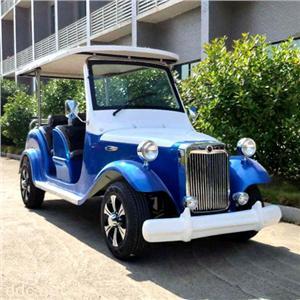 傲森品牌蓝色6座电动老爷车
