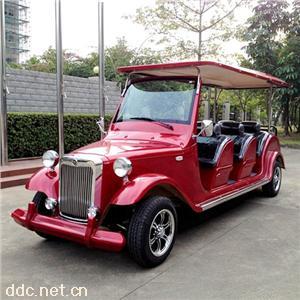 傲森8座红色电动老爷车