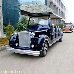 傲森12座深蓝色电动老爷车