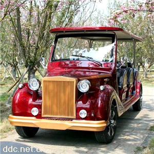 傲森12人座定制电动观光车景区