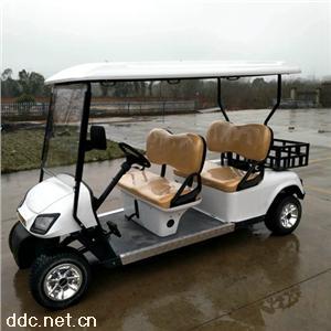 电动4座电动高尔夫车加斗