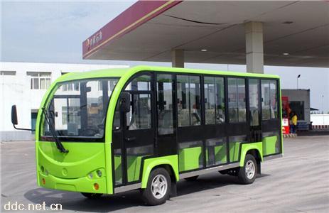 绿能达14座电动封闭观光车