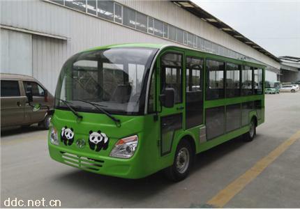 景区运营大座位23座电动封闭观光车