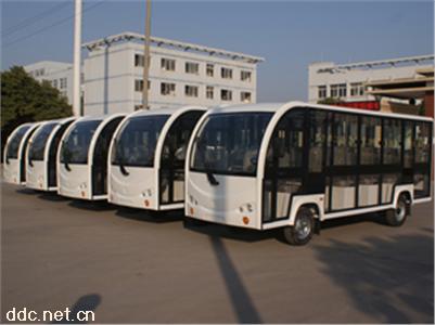 景区运营大座位18座电动封闭观光车