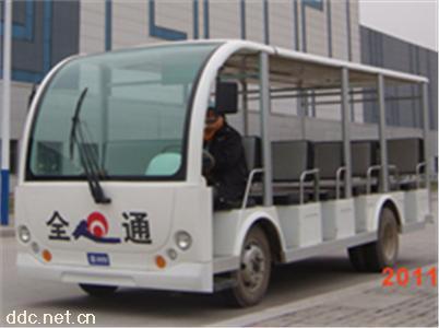 景区运营23座电动观光车