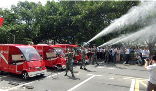 绿能达2座电动消防车