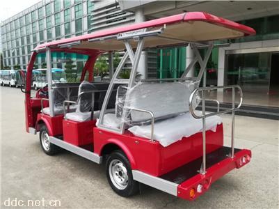 绿能达可定制颜色8+3座电动观光车
