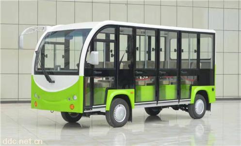 14座电动封闭观光车