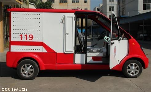 沃森2座帶門的電動消防車