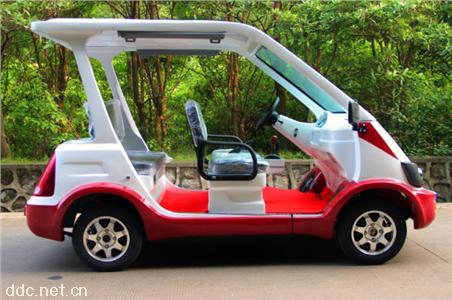 新穎造型綠色環(huán)保4座游覽觀光車
