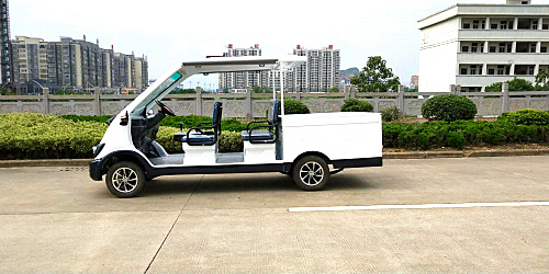 凯驰电动带斗巡逻车