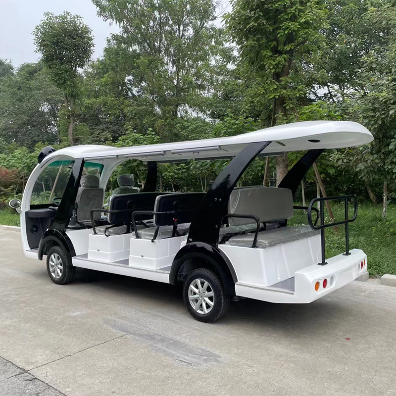 凯驰14座无人自动驾驶观光车无人驾驶电动景区游览观光车